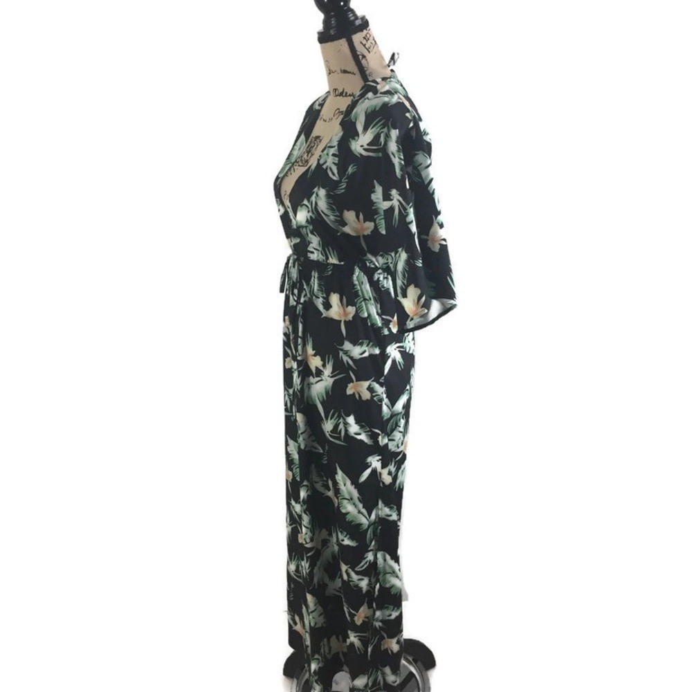 Haoduoyi Boutique Small Beach Dress Maxi Floral Coverup - Picture 3 of 8